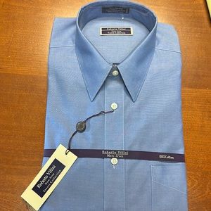 Brand New Roberto Villini Button down Oxford suit shirt 16 1/2 32-33